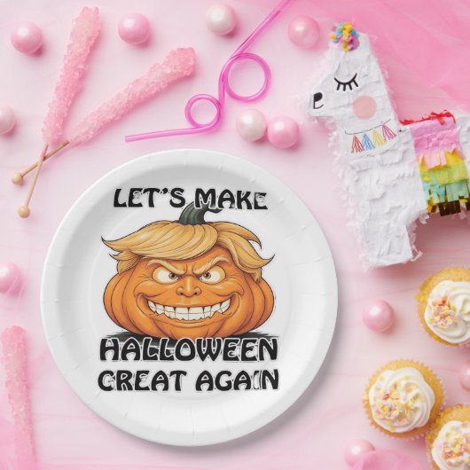 またハロウィーンを素晴らし作ろうクラシック ペーパープレート (パーティー)