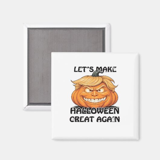 またハロウィーンを素晴らし作ろうクラシック マグネット (正面/裏面)