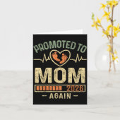 またママに 2026年 赤ちゃんを期待しています カード (黄色い花)