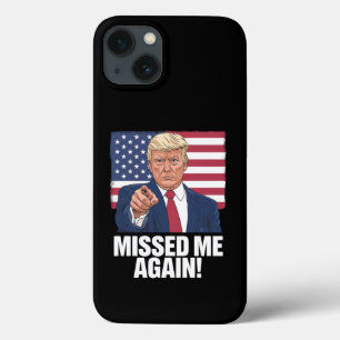 また会えませんでしたねあなたはトランプを見逃しました 2024年 選挙 iPhone 13ケース