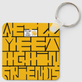 また会おう、お友達 キーホルダー (裏面)