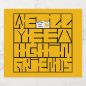 また会おう、お友達 ビールラベル (シングルラベル)