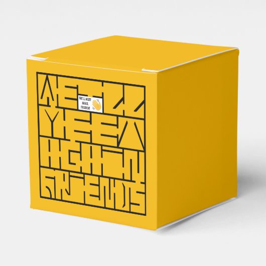 また会おう、お友達 フェイバーボックス (正面サイド)