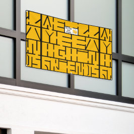 また会おう、お友達 横断幕