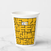 また会おう、お友達 紙コップ (正面)