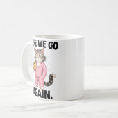 また始まった コーヒーマグカップ (正面左)