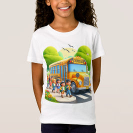 また学校へ行く女の子たち Tシャツ