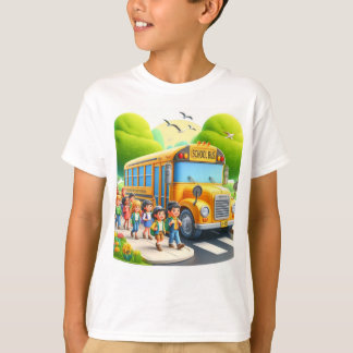 また学校へ行く少年たち Tシャツ