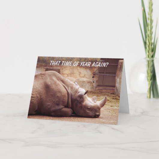 また年の時か？ カード (正面)