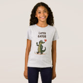 また後でワニ Tシャツ (正面フル)