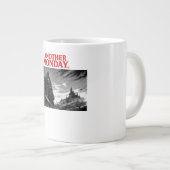 また月曜日 ジャンボコーヒーマグカップ (正面右)