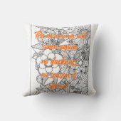 また朝が来来る クッション (裏面)