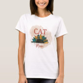 また猫のママになった時のTシャツ Tシャツ (正面)