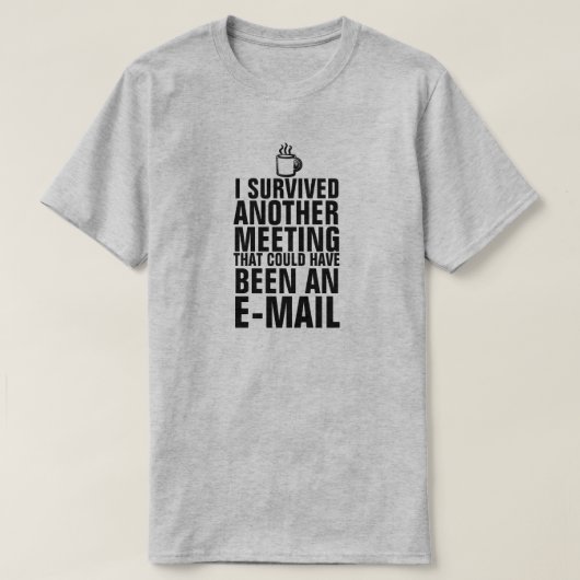 また生き延び会議のTシャツ Tシャツ (デザイン正面)