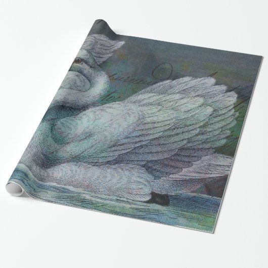 また白鳥の上昇 ラッピングペーパー (アンロールド)