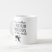 また素敵な朝のホカス・ポカス・マグ。 コーヒーマグカップ (正面左)