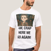 また行くわ Tシャツ (正面)