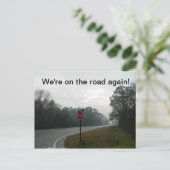 また道に入った！ ポストカード (スタンド正面)