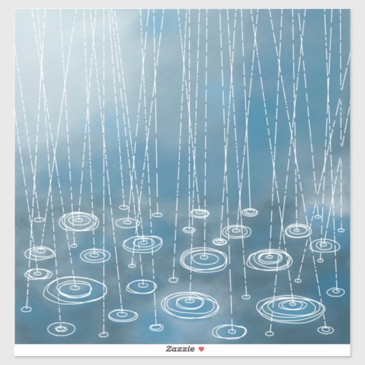 また雨の日 シール (シート)