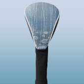 また雨の絵画日 ゴルフヘッドカバー