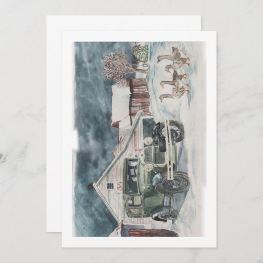 また騙された 招待状 (正面/裏面)