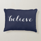 まだあって下さい及び倍を枕味方しました信じて下さい アクセントクッション (裏面)