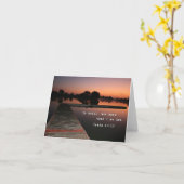 まだあり、知って下さい。  5x7 カード (黄色い花)