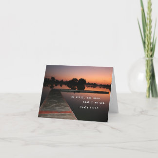 まだあり、知って下さい。  5x7 カード