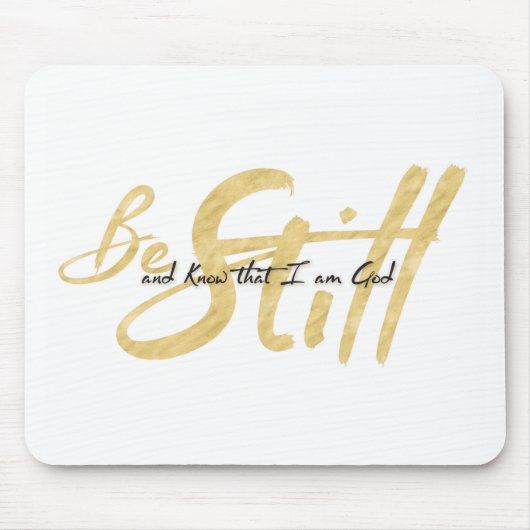 まだあり、私が神であることを知って下さい マウスパッド (正面)