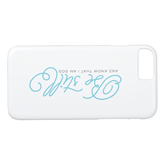 まだあり、私が神であることを知って下さい Case-Mate iPhoneケース (裏面(横))