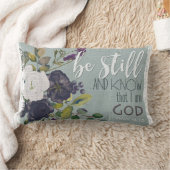 まだあり、聖書の詩のクッションの投球の花を知って下さい ランバークッション (ブランケット)