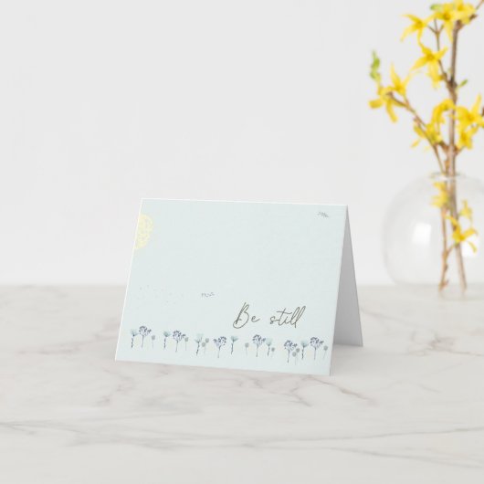 まだある カード (黄色い花)