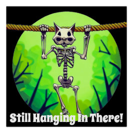 まだおもしろいこぶら下がったの中にいる ポスター