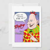 まだおもしろいは？ 招待状 (正面)