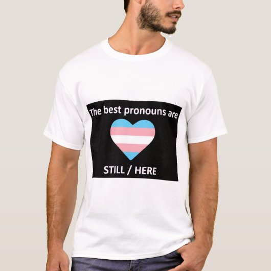 まだここにいる Tシャツ (正面)