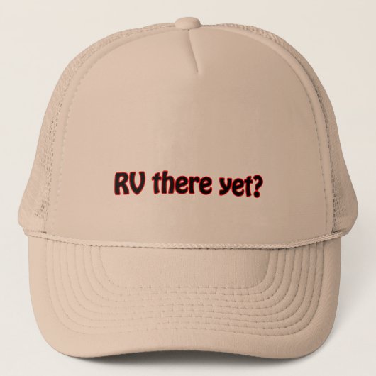 まだそこのRVか。 キャップ (正面)