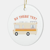 まだそこのRVか。 セラミックオーナメント (左)