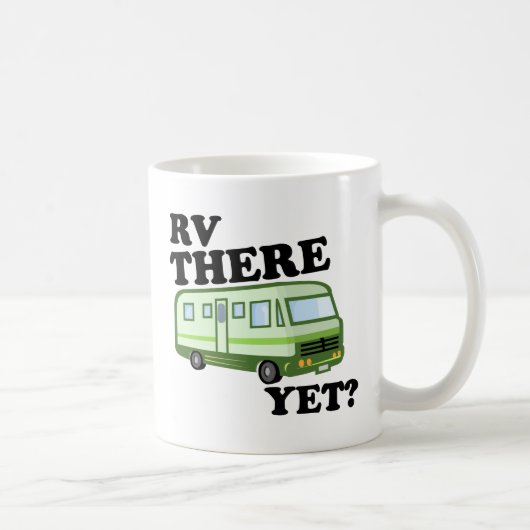 まだそこのRVか。 (緑) コーヒーマグカップ (右)