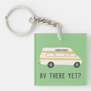 まだそこのRVか。 VintageヴァンMotorhome Campervan キーホルダー