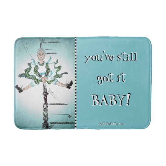 まだそれをベビー得てしまいました! バスマット (正面)