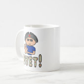 まだだ! コーヒーマグカップ (正面左)