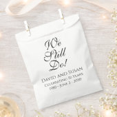 まだだ!記念日パーティー紙特典バッグ フェイバーバッグ (クリップ留めされた状態)