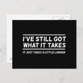 まだまだ私には力がある ポストカード (正面/裏面)