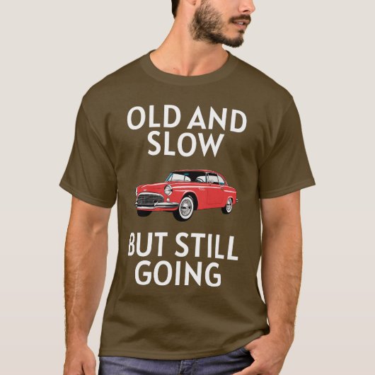 まだまだ走る旧車 Tシャツ (正面)