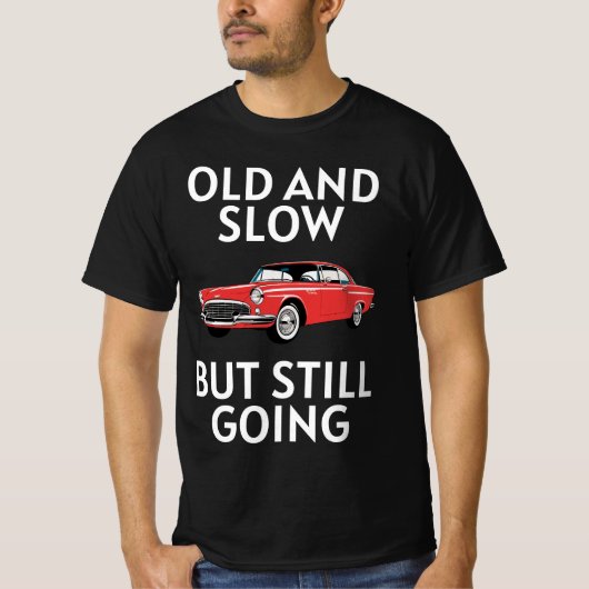 まだまだ走る旧車 Tシャツ (正面)