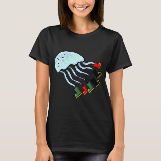 まだら模様のウェリーフィッシュ Tシャツ (正面)