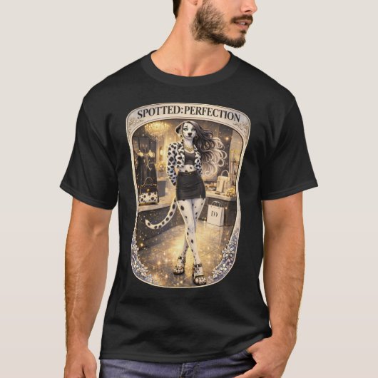 まだら模様の完璧さ Tシャツ (正面)