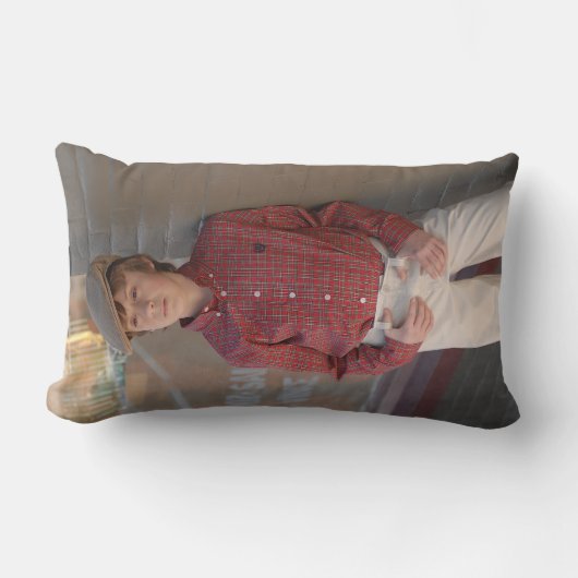 まだら馬Waifu ランバークッション (正面)