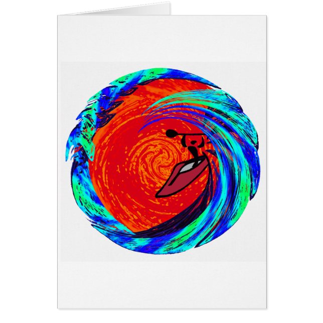 まだカヤックの赤 (正面)