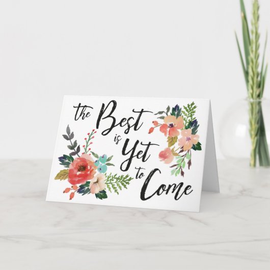 まだカードが最高の届いて来いる カード (正面)